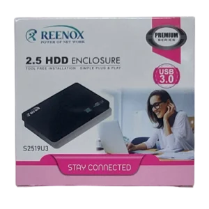 2.5 Inch Sata Casing USB-3.0 (Black) Ssd/HDD Portable External Enclosure (Basic)