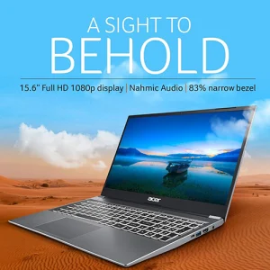 Acer Aspire Lite AMD Ryzen 5 5500U Premium Metal Laptop (16GB RAM/512GB SSD/Windows 11 Home) AL15-41, 39.62cm (15.6") Full HD Display, Metal Body, Steel Gray, 1.59 Kg