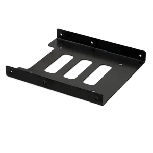 2.5" to 3.5" SSD HDD Metal Adapter Dock Case Caddy Mounting Bracket for Mounting Bracket Adapter Tray Kit Hard Disk Drive Holder Metal Mounting Bracket Adapter (Pack of 1)