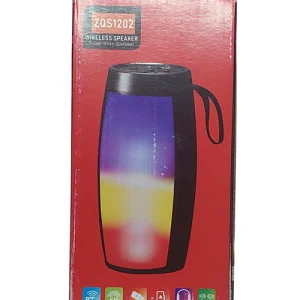 1201 RGB Wireless 5W Bluetooth Speaker with Mic & 5Hrs Playtime, HD Surround Sound and Rich Bass, Also Support Pen Drive, SD Card, AUX, FM & Call Function for Android & iOS