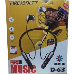 Fire Boltt D63 Stereo Earphone Wireless 240hrs Playback