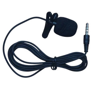 Compact Clip Mic with 3.5mm Jack – Plug and Record Instantly – Crystal-Clear Omnidirectional Audio – Long Flexible Cable