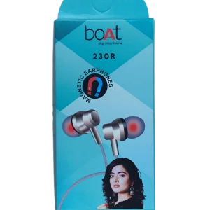 Wired in Ear Phones with 10Mm Drivers, Metallic Earbuds, Integrated Controls, in-Line Microphone, Ergonomic Fit, Braided Cable & 3.5Mm Jack