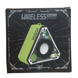 V2 5W Wireless Bluetooth Mini Speaker with Loud Sound & Punchy Bass, 52mm Driver with 360 Surround, Bt V5.3 Quick Connect, Transparent Design, with Inbuilt MIC for Call Function