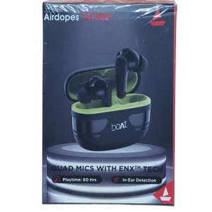 boAt Airdopes 181 in-Ear True Wireless Earbuds with ENx Tech, Beast Mode(Low Latency Upto 60ms) for Gaming, with Mic, ASAP Charge, 20H Playtime, Bluetooth v5.2, IPX4 & IWP (Carbon Black)